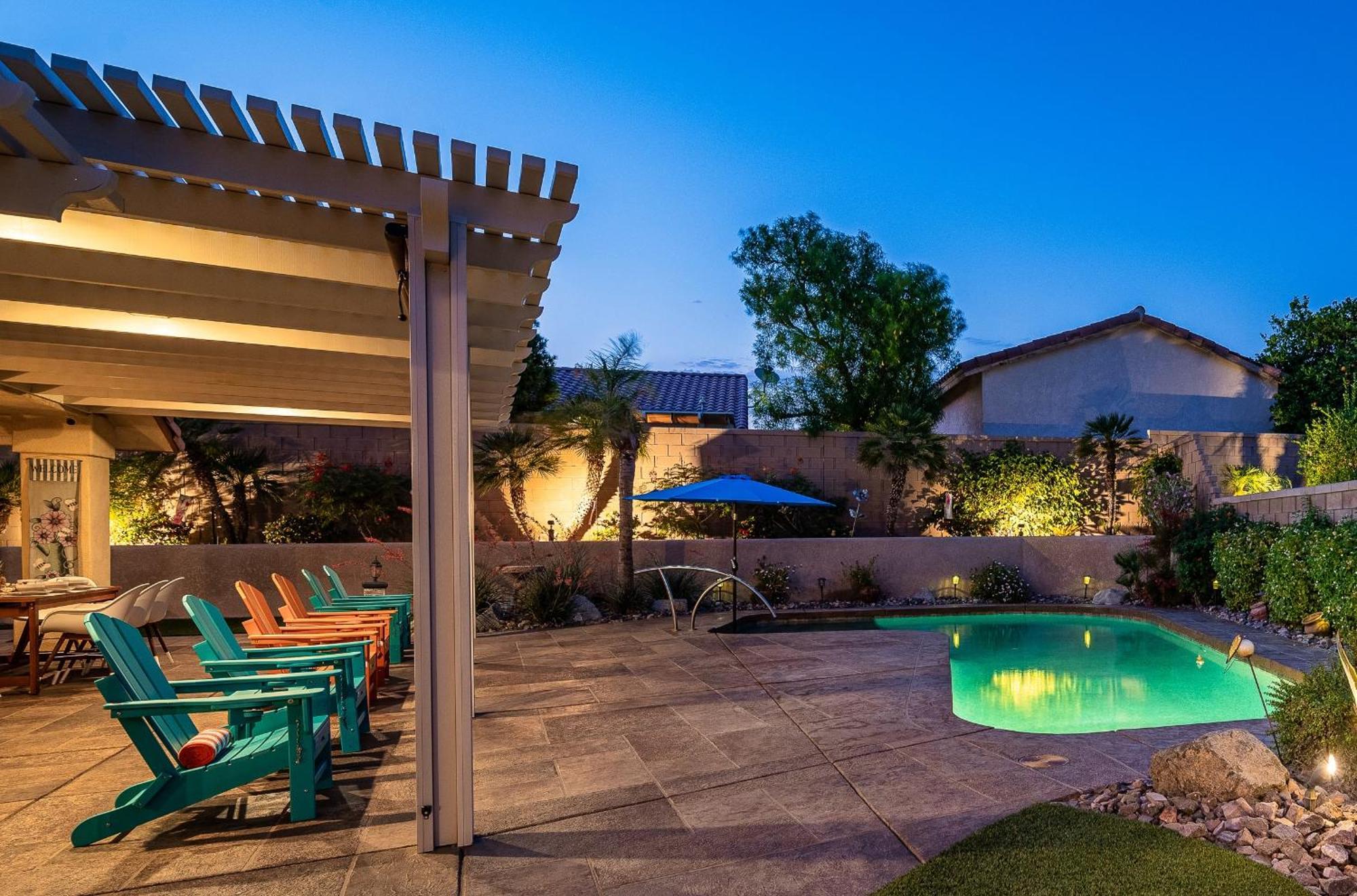 Coachella Chill: Luxury 4Br/4King Paradise Retreat Indio Esterno foto